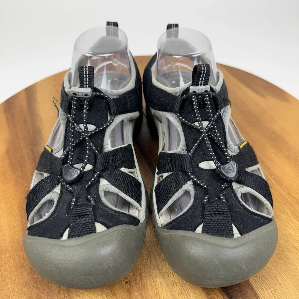 Womens Keen VEnice H2 Black Athletic Trail Walking Waterproof Sandals Size 8.5 M